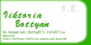 viktoria bottyan business card